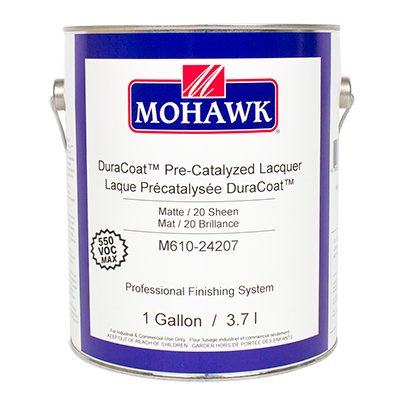 Sheen Semi-Gloss VOC Conventional DuraCoat Pre-Catalyzed Lacquer Size 1 gal. M61424607