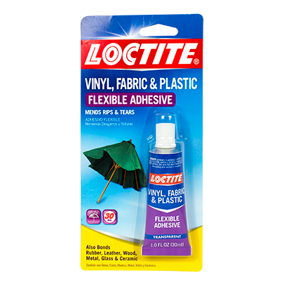 Loctite Vinyl, Fabric and Plactic Flexible Adhesive, France